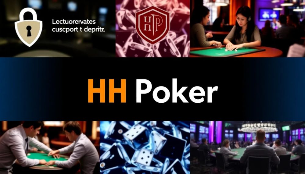 HHpoker俱乐部微信 App 预览